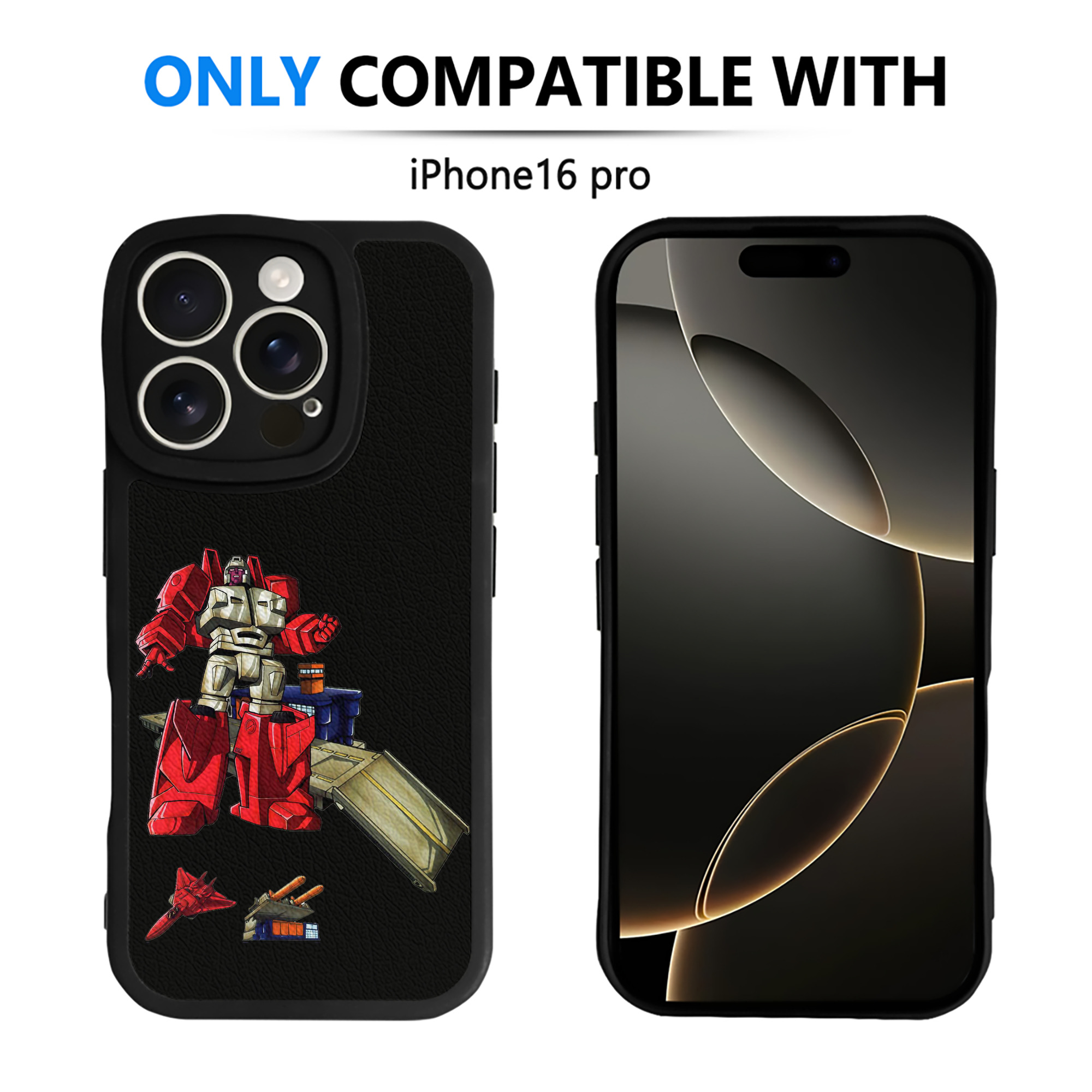 （画像用）  【iPhone 16シリーズ対応】シリコンスマホケース（レザー調） 材質：シリコン